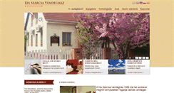 Desktop Screenshot of kisszarcsa.hu